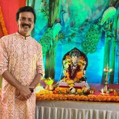 In Pics : मराठी मालिकाविश्वातील कलाकारांच्या घरी बाप्पाचं थाटामाटात आगमन