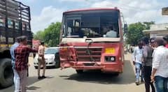 Kutch Accident : ડ્રાઇવરે સ્ટેરિંગ પરથી કાબૂ ગુમાવતા ST બસે અનેક વાહનોને લીધા અડફેટે, બાઇક ચાલકનું મોત