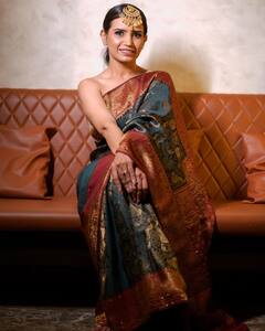 Taarak Mehta की 'रीटा रिपोर्टर' ने साड़ी में दिखाया अब तक का सबसे सिजलिंग अवतार, देखें ग्लैमरस लुक