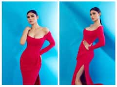 Red Thai High Slit Dress 'ਚ ਬੇਹੱਦ ਖੂਬਸੂਰਤ ਨਜ਼ਰ ਆਈ ਮੌਨੀ ਰਾਏ, ਵੇਖੋ ਤਾਜ਼ਾ ਤਸਵੀਰਾਂ