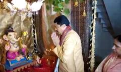 Vidarbha Ganeshotsav 2022 : विदर्भातील नेत्यांच्या घरी बाप्पांचे आगमन...