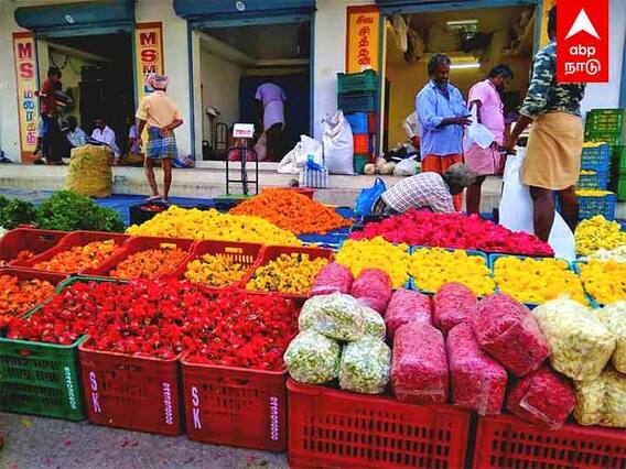 விநாயகர் சதுர்த்தி எதிரொலி- விண்ணை முட்டும் பூக்கள் விலை