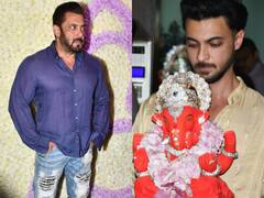 Salman Khan Ganpati Visarjan: गणपति बप्पा का विसर्जन करने बहन अर्पिता के घर पहुंचे सलमान खान, सामने आई तस्वीरें