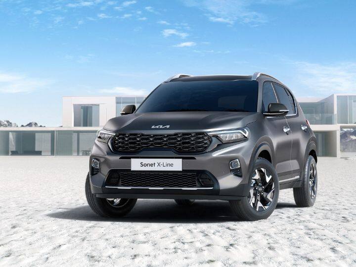 Kia Sonet X-Line Launched Check Sonet X-Line New Features Price Specifications Variants Kia Sonet X-Line भारतात लॉन्च, जाणून घ्या किंमत आणि फीचर्स