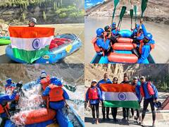 Rajasthan: केंद्रीय मंत्री गजेंद्र सिंह शेखावत की बेटी का कीर्तिमान, सिंधु नदी पर सबसे लंबा रॉफ्टिंग अभियान किया पूरा