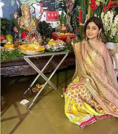 Ganesh Chaturthi 2022: ਪੀਲੇ ਰੰਗ ਦੇ ਸ਼ਰਾਰੇ 'ਚ ਬੇਹੱਦ ਖੂਬਸੂਰਤ ਨਜ਼ਰ ਆਈ ਸ਼ਮਿਤਾ ਸ਼ੈੱਟੀ, ਭੈਣ ਸ਼ਿਲਪਾ ਨਾਲ ਸ਼ੇਅਰ ਕੀਤੀ ਇਹ ਖ਼ਾਸ ਤਸਵੀਰ