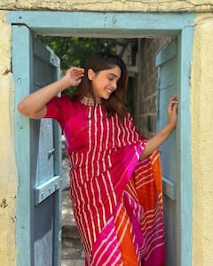 Vicky Kaushal Brother Girlfriend: साड़ी में शर्माती नजर आईं हमेशा बोल्‍ड दिखने वालीं शरवरी वाघ