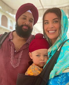 African Father Son Get Matching Turbans In Amritsar : ਅੰਮ੍ਰਿਤਸਰ 'ਚ ਅਫਰੀਕੀ ਪਿਓ-ਪੁੱਤ ਨੇ ਕੀਤਾ ਅਜਿਹਾ ਕੰਮ, 3 ਲੱਖ ਤੋਂ ਵੱਧ ਲੋਕਾਂ ਨੇ ਮਾਰੀਆਂ ਤਾੜੀਆਂ 