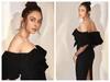 Pics: બ્લેક ડ્રેસ પહેરીને Rakul Preet Singhએ વધાર્યો ઇન્ટરનેટનો પારો, જોઇને ફેન્સ પણ થયા દિવાના
