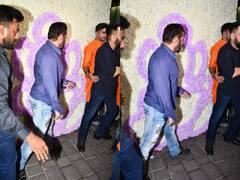 Salman Khan Ganpati Visarjan: गणपति बप्पा का विसर्जन करने बहन अर्पिता के घर पहुंचे सलमान खान, सामने आई तस्वीरें