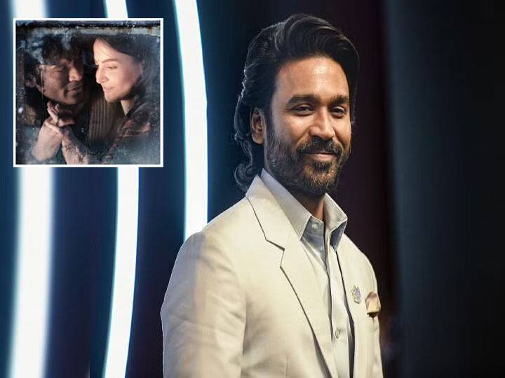 Naane Varuven New Poster: फिल्म की हीरोइन एली अवराम को यूं निहारते दिखे साउथ स्टार धनुष Dhanush and Elli AvrRam Naane Varuven new poster out Naane Varuven New Poster: फिल्म की हीरोइन एली अवराम को यूं निहारते दिखे साउथ स्टार धनुष