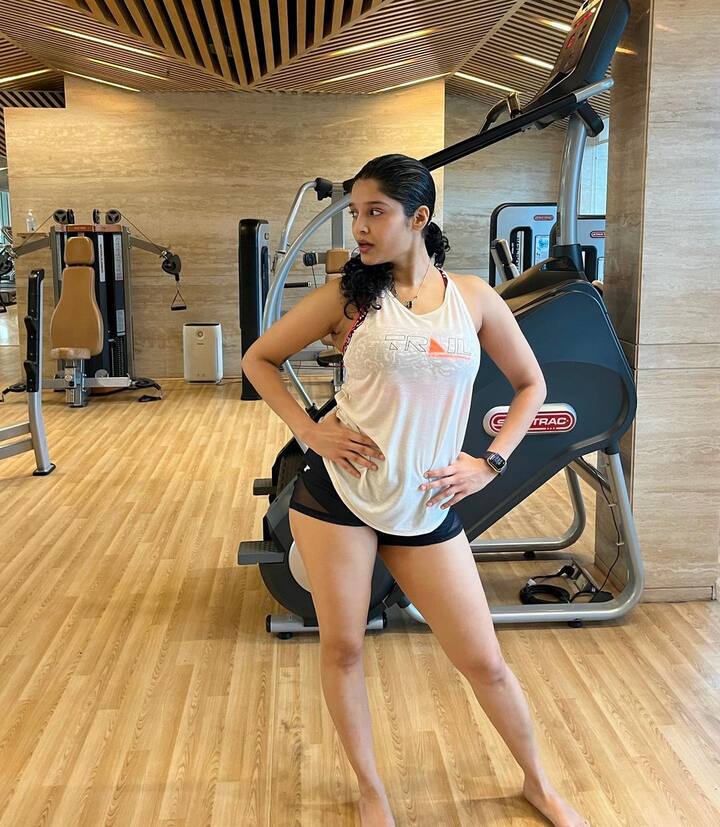 రితికా సింగ్ జిమ్ ఫోటోలు -Image Credit: Rithika Singh/Instagram
