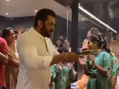 Ganesh Chaturthi 2022: सलमान खान ने बहन अर्पिता के घर की गणपति बप्पा की आरती, वीडियो शेयर कर दिखाई झलक