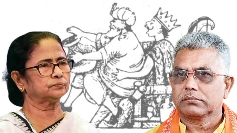 Durga Puja thanksgiving procession with government money Dilip Ghosh Aims Mamata Banerjee Dilip Ghosh: দুর্গাপুজোর ধন্যবাদ মিছিল সরকারি টাকায় ফূর্তি! মমতাকে 'বোম্বাগড়ের রাজা' কটাক্ষ দিলীপের