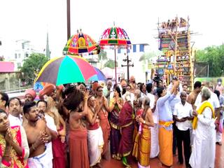150 ஆண்டுகளுக்கு பின் நடந்த தெப்பக்குளம் விஸ்வநாதர் கோயில் கும்பாபிஷேக விழா..மயிலாடுதுறையில் குவிந்த பக்தர்கள்..!