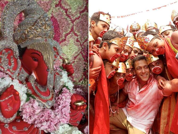 Salman Khan shares a video of celebrating ganesh chaturthi Salman Khan: ‛கணபதி பப்பா மோரியா.’ விநாயகர் சதுர்த்தியை விமர்சையாக கொண்டாடிய சல்மான்கான்!