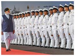 India's First Indigenously Built Aircraft Carrier INS Vikrant Joins Naval Fleet | In PICS