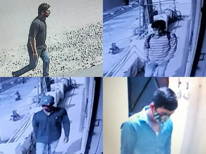 Udaipur bank robbery police released cctv footage of four accused ANN Udaipur News: उदयपुर में 24 किलो सोने की डकैती करने वाले चार आरोपी CCTV कैमरे में कैद, पुलिस ने जारी की फुटेज