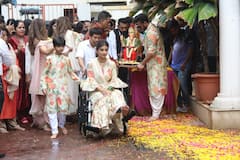 Ganpati Visarjan 2022: వీల్ ఛైర్‌లోనే వినాయక నిమజ్జనంలో పాల్గొన్న శిల్పాశెట్టి, డ్యాన్స్ కూడా చేసిందండోయ్!