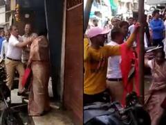 मुंबई में राज ठाकरे की पार्टी के कार्यकर्ताओं की शर्मनाक हरकत, महिला को सरेआम जड़ा थप्पड़