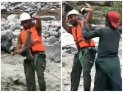 Pakistan Flood: पाकिस्तान की भयंकर बाढ़ में हुआ बिल्ली का रेस्क्यू, दिल जीत लेगा वीडियो