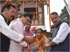 गोलीकांड की 28वीं बरसी पर मसूरी पहुंचे सीएम धामी, शहीदों के परिवार को किया सम्मानित