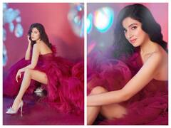 महरुन फ्रिल गाउन पहन बला की खूबसूरत लगीं Divya Khosla Kumar, दिलकश अंदाज़ देख आपको भी हो जाएगा प्यार !