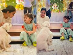 Kapil की ऑनस्क्रीन पत्नी ने कॉमेडियन की बेटी के साथ मनाई गणेश चतुर्थी, देखें दोनों की क्यूट फोटोज़