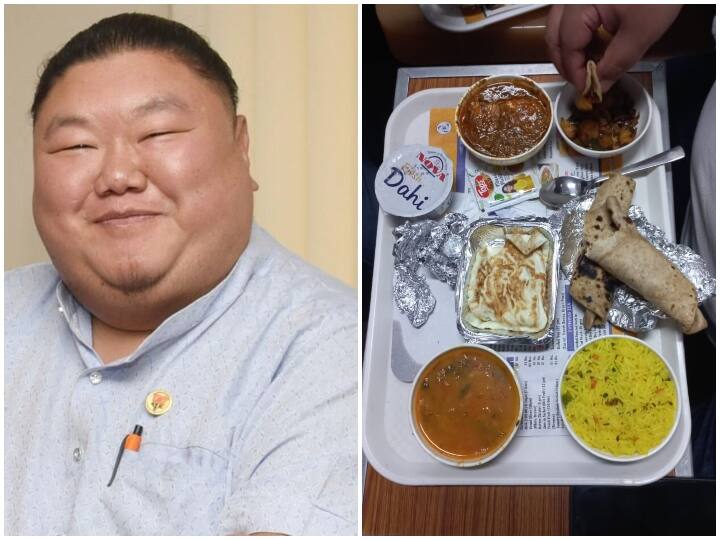 Nagaland Minister Temjem Imna Along shared pictures Rajdhani Express food on social media नागालैंड के मंत्री को राजधानी एक्सप्रेस में मिला बेहतरीन भोजन, सोशल मीडिया पर तस्वीरें शेयर कर जताया आभार