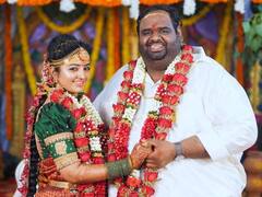 Wedding Album Of Actress Mahalakshmi And Producer Ravindar Chandrasekaran - PICS