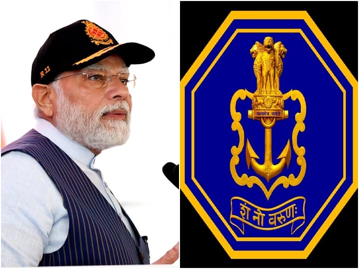 PM Narendra Modi Unveils New Indian Navy Ensign At Commissioning Ceremony Of INS Vikrant, See First Pic Here New Navy Ensign 'Inspired by Chhatrapati Shivaji': PM Modi At INS Vikrant Commissioning Ceremony