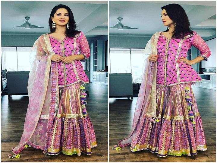 पिंक शरारा पहनकर ऐसे तैयार हुईं Sunny Leone, देखकर निहारते रह जाएंगे खूबसूरती पिंक शरारा पहनकर ऐसे तैयार हुईं Sunny Leone, देखकर निहारते रह जाएंगे खूबसूरती