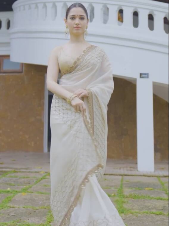 मिल्क ब्यूटी तमन्ना भाटिया का ट्रेडिशनल लुक