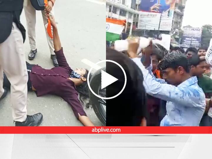 Patna News: पटना के डाकबंगला चौराहे पर BTET अभ्यर्थियों का प्रदर्शन, पेट्रोल डालकर आत्मदाह की कोशिश, VIDEO BTET candidates Protests on Patna Dak Bunglow Chauraha attempt to self-immolation by pouring petrol ann Patna News: पटना के डाकबंगला चौराहे पर BTET अभ्यर्थियों का प्रदर्शन, पेट्रोल डालकर आत्मदाह की कोशिश, VIDEO