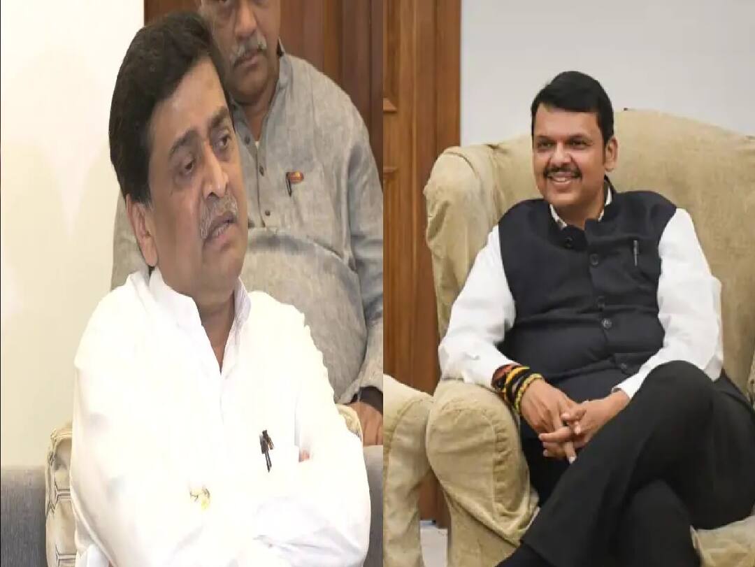 Congress Leader Ashok Chavan Clarification on DCM Devendra Fadnavis Meet at ashish kulkarni ganesh utsav देवेंद्र फडणवीस आणि अशोक चव्हाणांच्या भेटीनं राजकीय चर्चांना उधाण; चव्हाणांनी स्पष्टच म्हटलं, ही भेट...