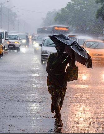 सप्टेंबरच्या शेवटच्या टप्प्यामध्ये देशात बहुतांश भागात पावसासाठी पोषक वातावरण