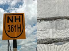 Latur : वर्षाच्या आत 361 क्रमांक राष्ट्रीय महामार्गाला तडे, अपघाताचा धोका वाढला; प्रशासनाचे दुर्लक्ष