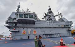 INS Vikrant: देश की ताकत में हुआ इजाफा, नेवी को मिला स्वदेशी एयरक्राफ्ट INS Vikrant, युद्धपोत की शानदार तस्वीरें