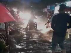 Nashik Rain : नाशिकमधील सिन्नर तालुक्यात ढगफुटी सदृश्य पाऊस, शेतीचं मोठं नुकसान, गोदाकाठच्या गावांना सतर्कतेचा इशारा