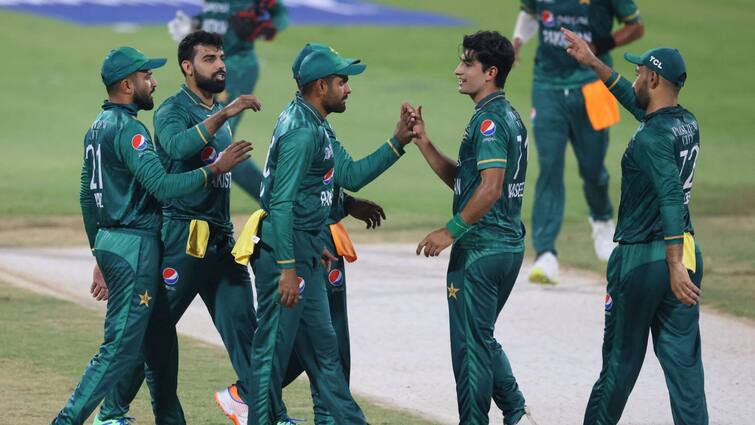 Asia Cup 2022 Pakistan won match by 155 runs against Hong Kong in Match 6 at Sharjah Cricket Stadium HK vs PAK, Match Highlight:પાકિસ્તાને હોંગકોંગને 155 રને હરાવ્યું, સુપર-4માં ભારત સાથે  મુકાબલો