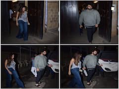 Arjun Malaika Photos: आधी रात को सोनम के घर के बाहर कुछ यूं साथ दिखे अर्जुन-मलाइका