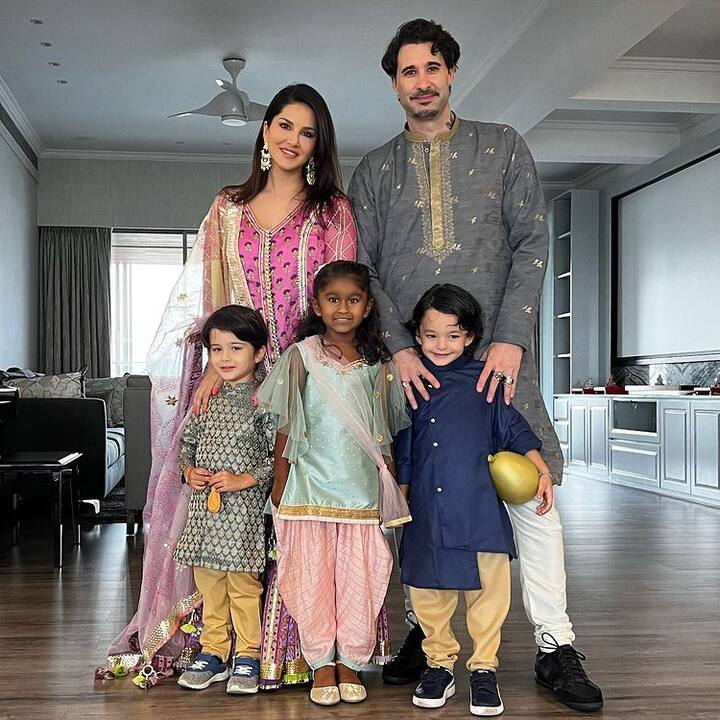 Sunny Leone PHOTO: બોલિવૂડની ખૂબ જ સુંદર અભિનેત્રી હોવા સાથે સાથે સની લિયોની ત્રણ સુંદર બાળકોની ખૂબ જ પ્રેમાળ મમ્મી પણ છે.