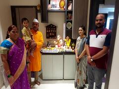 Ganesh Chaturthi 2022 : बदलापुरात 'भातुकली'चं महत्त्व सांगणारा बालगणेश