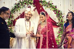 RRR Fame फेम एक्‍ट्रेस Ahmareen Anjum ने बॉयफ्रेंड से रचाई शादी, लाल जोड़े में लगीं बेहद खूबसूरत