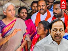 Nirmala Sitharaman Angry : ரூ.1105 தெரியுமா.. சிலிண்டரில் மோடி போஸ்டர்.. நிர்மலாவிற்கு KCR பதிலடி!
