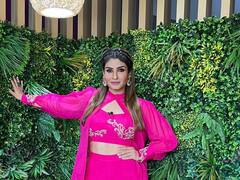 PHOTO: वयाच्या 47 व्या वर्षी रवीना टंडने शेअर केला ग्लॅमरस लूक, ओपन श्रगमध्ये दिल्या पोज!