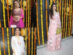 Ganesh Chaturthi 2022: मौनी रॉय से क्रिस्टल डी'सूज़ा तक, एकता कपूर के घर गणपति दर्शन के लिए पहुंचे टीवी के सितारे