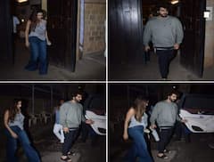 Arjun Malaika Photos: અડધી રાત્રે સોનમના ઘરની બહાર કંઈક આ રીતે સાથે જોવા મળ્યા અર્જૂન-મલાઈકા
