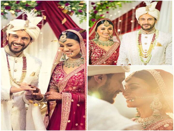 Ahmareen Anjum Wedding Photos: एसएस राजामौली की ब्‍लॉकबस्‍टर फिल्‍म 'आरआरआर' में लोकी का अहम किरदार निभाने वालीं एक्‍ट्रेस अहमरीन अंजुम शादी के बंधन में बंध चुकी हैं. आइए देखते हैं खूबसूरत तस्‍वीरें.