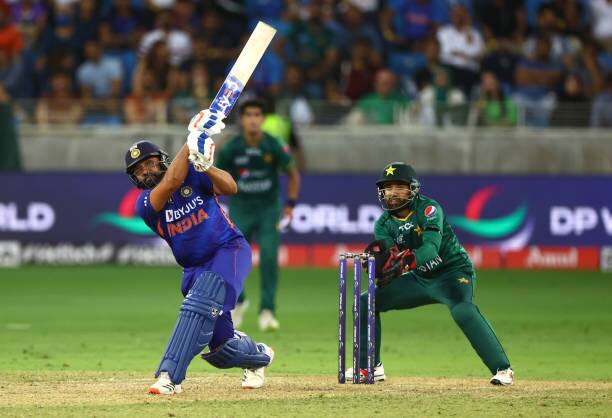 Rohit Sharma has now become the highest run-scorer in the history of T20 cricket (men’s and women’s combined), New Zealand’s all-rounder Suzie Bates, after scoring 12 runs in the Super 4 match against Pakistan. Pic: Getty Images